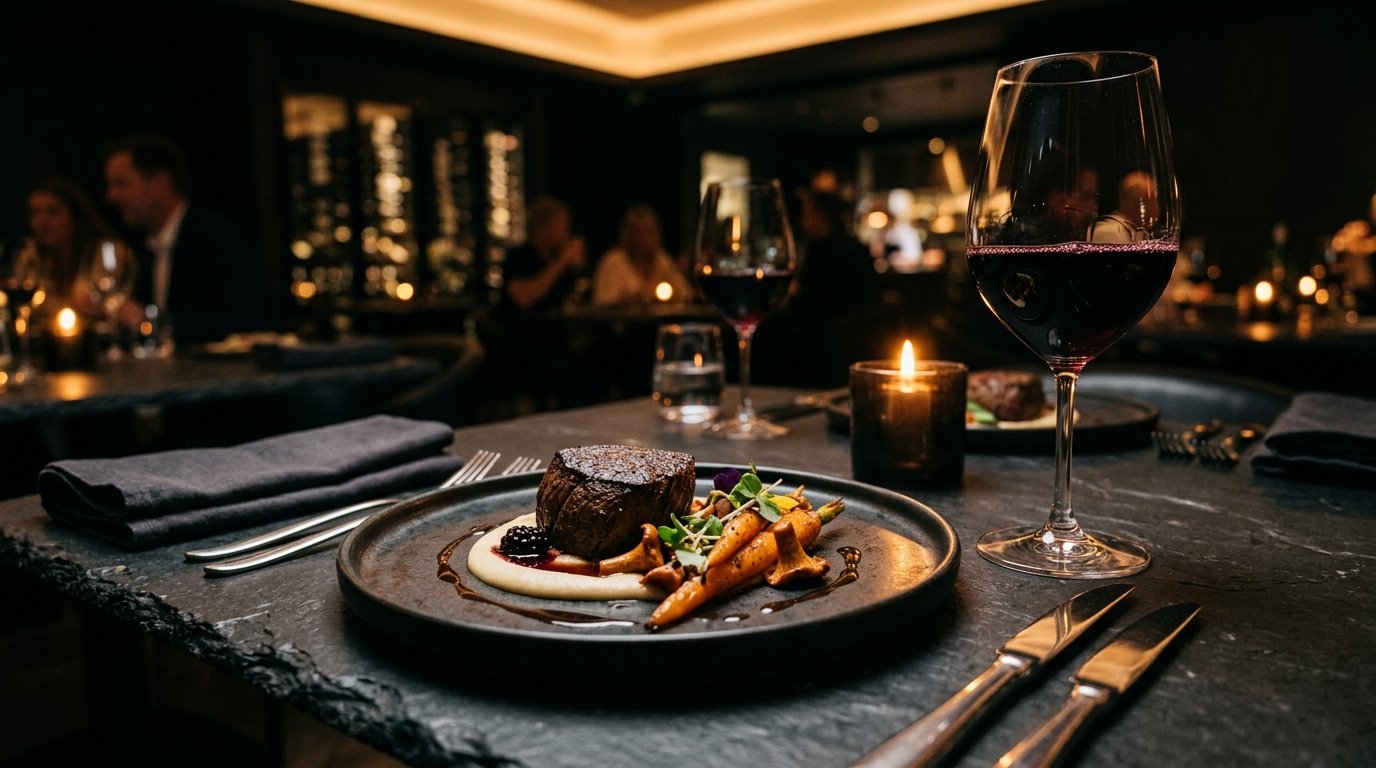 Prévia visual de site de restaurante desenvolvido pela Nexo